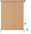 Outdoor Sunshade Roller Shade 48in x 96in - Cordless Crank Privacy