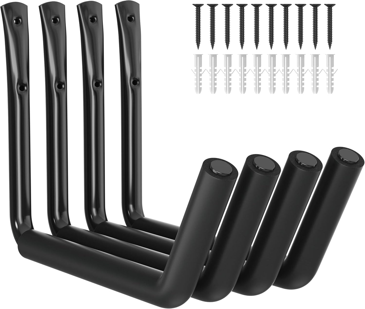 niffgaff Garage Hooks - 120 LB Capacity Wall Rack