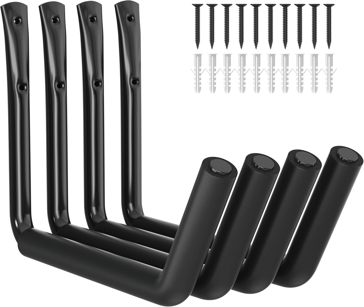 niffgaff Garage Hooks - 120 LB Capacity Wall Rack
