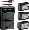 Kastar 3-Pack Battery and LTD2 USB Charger Compatible with Ordro
