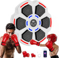 Music Boxing Machine with 2 Pack Gloves - Wall Mounted Smart Trainer