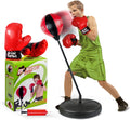 Punching Bag with Stand for Teens and Adults - Complete Boxing Set