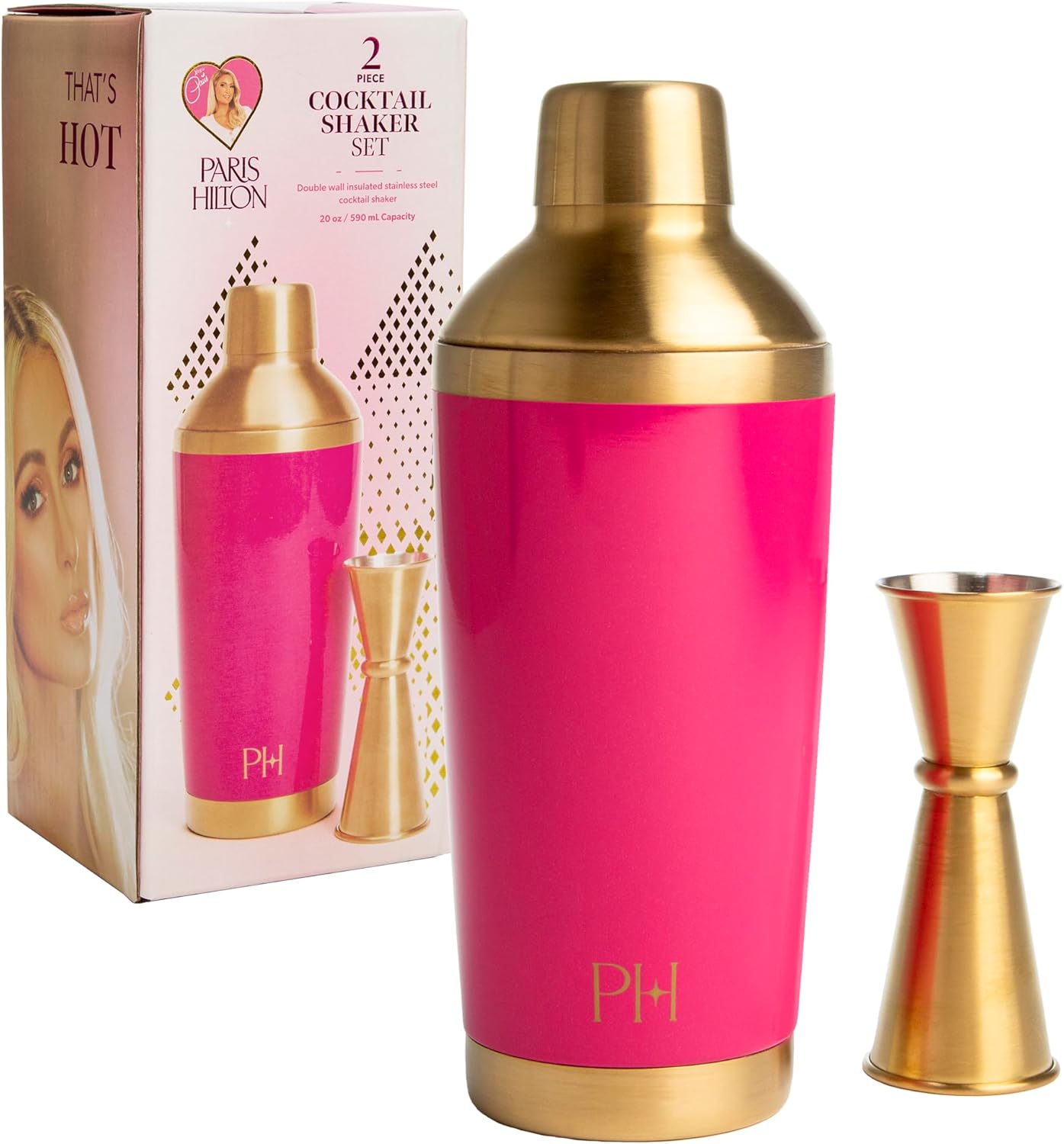 Paris Hilton Insulated Cocktail Shaker Set