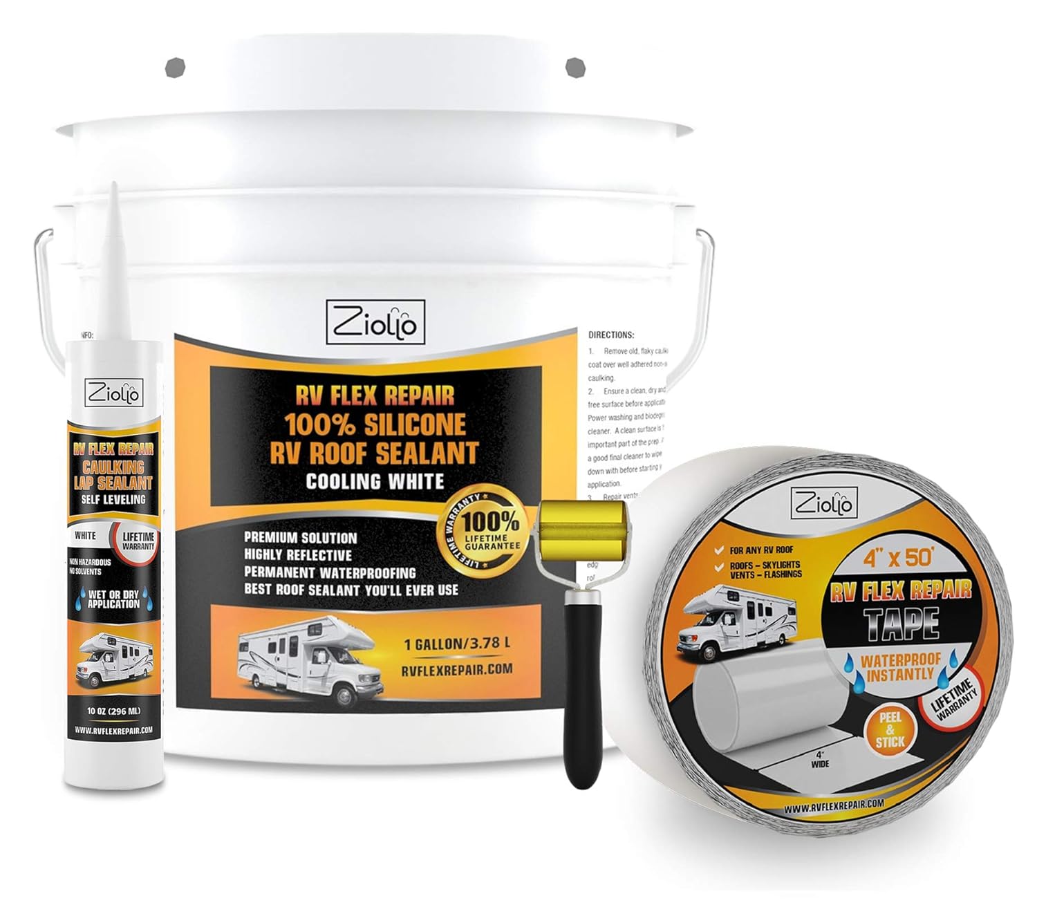 RV Flex Repair Tape Kit for Waterproof Sealing and Bonding