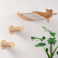 7 Ruby Road Cat Hammock Wall Mounted Shelf Set - Vertical Cat Bed
