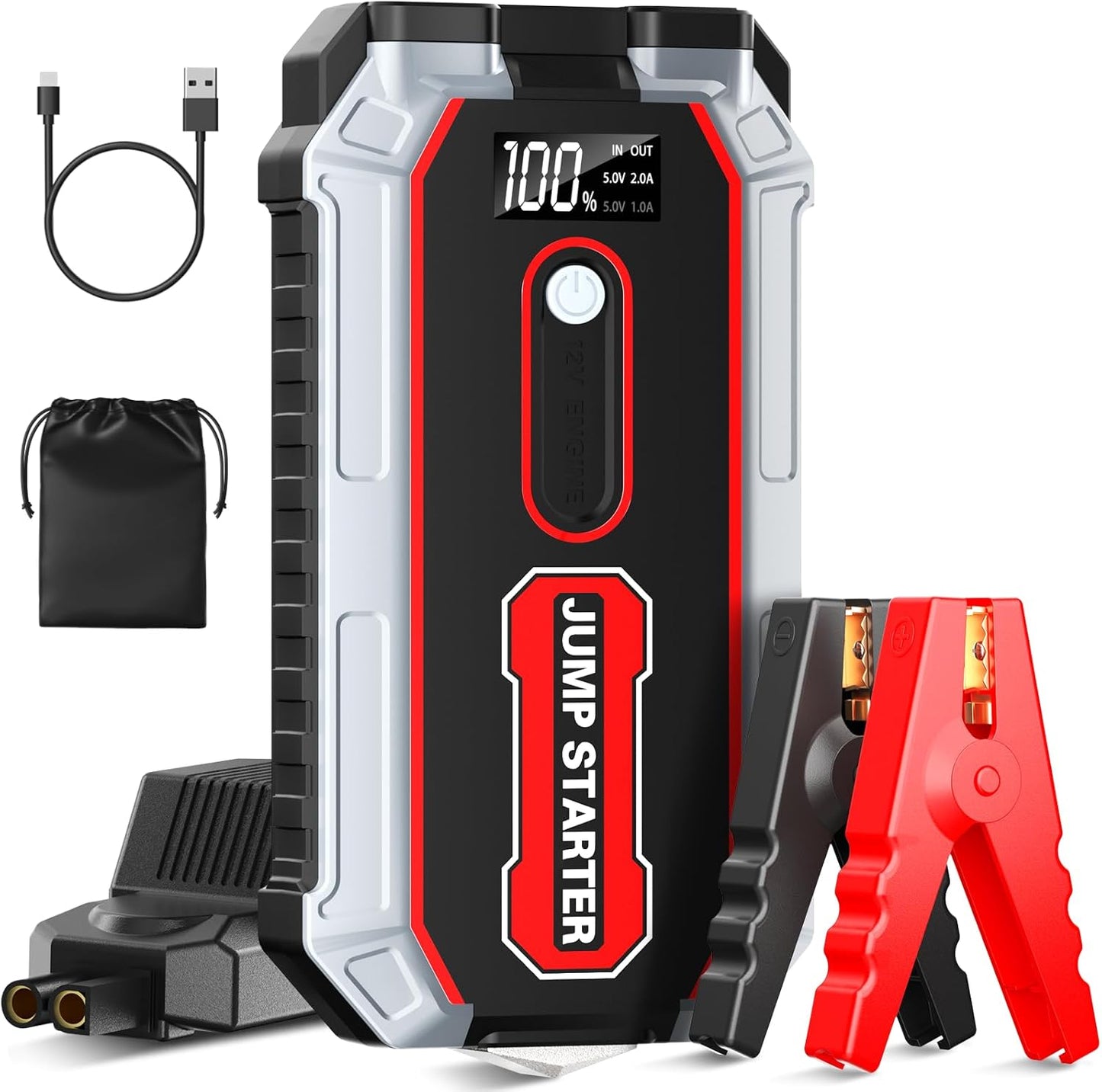 COONYES 2000A Jump Starter: Power Any Vehicle!