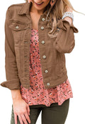 Women's Basic Fitted Denim Jean Jacket - Classic Stretch Trucker