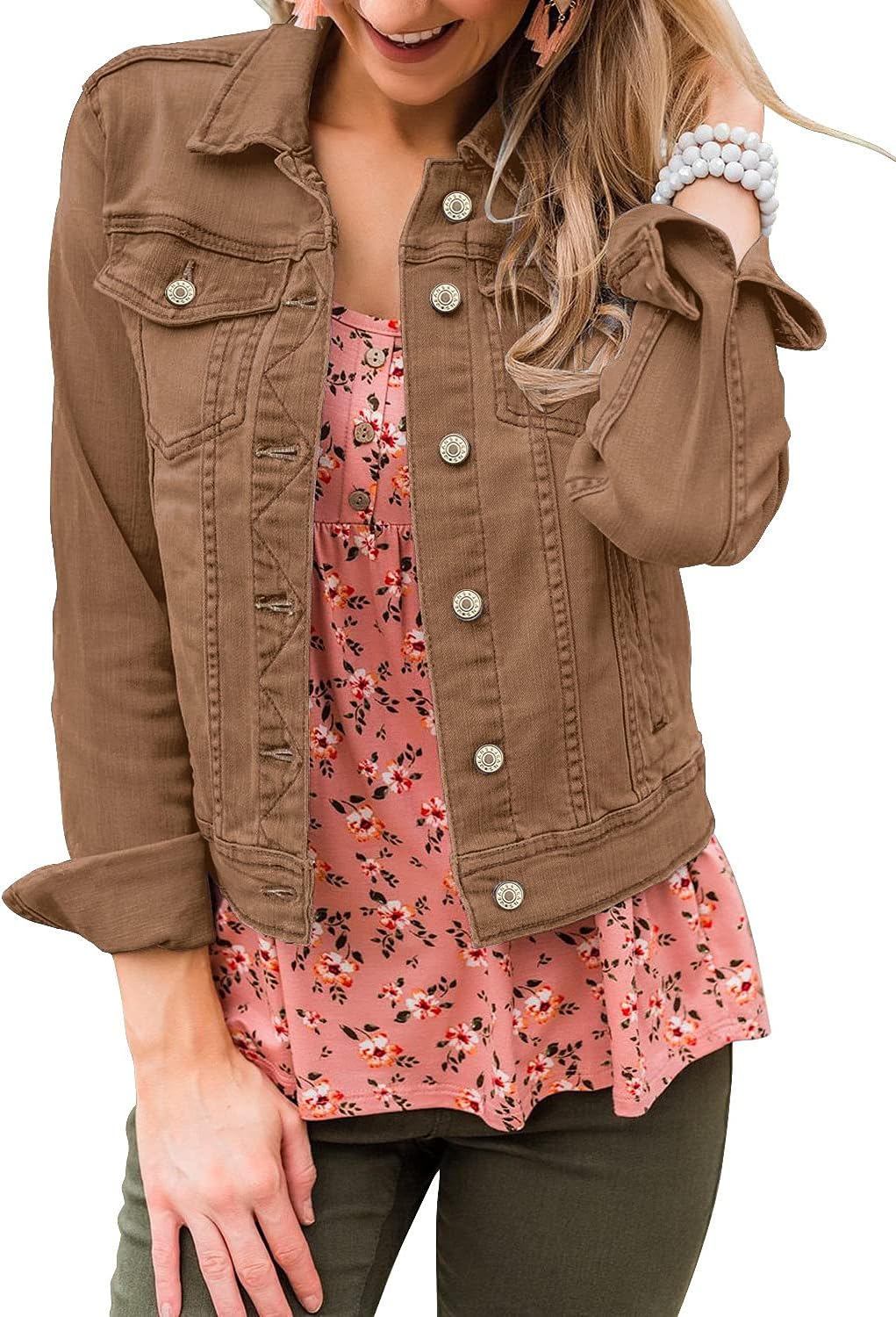 Stylish LookbookStore Women's Denim Jean Jackets for Every Occasion