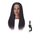 Hairingrid Mannequin Head 20in-22in 100% Human Hair Training