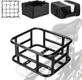 Bike Basket Rear Large Capacity Heavy Duty Rear Bike Basket - Fits