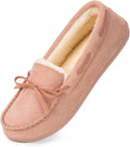 HomeTop Women's Moccasins House Slippers Memory Foam - Cozy