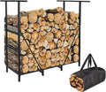 Vailge Firewood Rack Outdoor 4FT with Waterproof Carrier Bag
