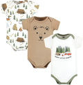 Soft Cotton Hudson Baby Bodysuits