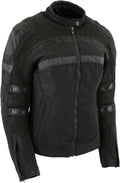 Milwaukee Leather Armored Textile Motorcycle Jacket for Women - All