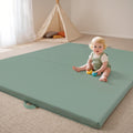 Foldable Baby Play Mat 50x50 in - Thick Travel-Ready Crawling Mat