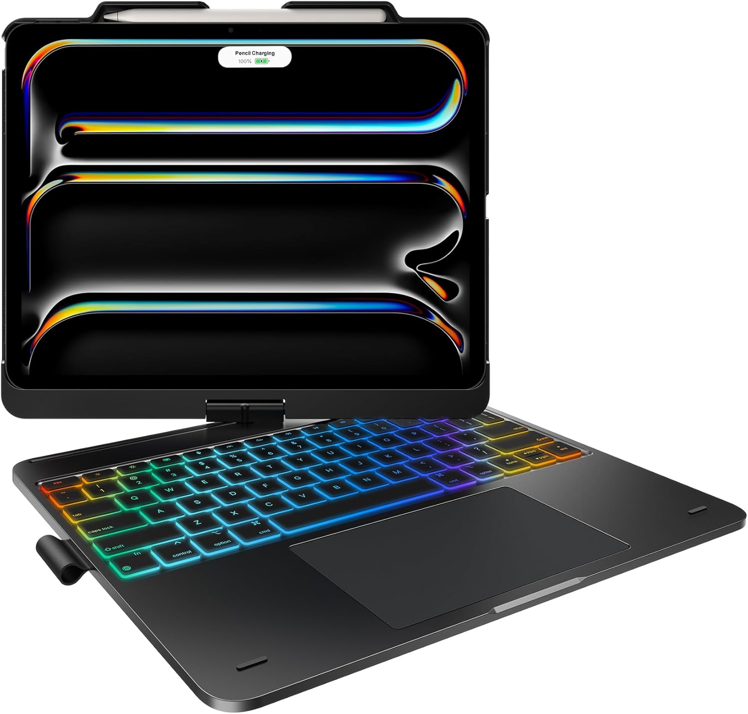 Enhanced Typing Experience: iPad Pro/Air Touch Case with 360 Rotatable Keyboard & Trackpad