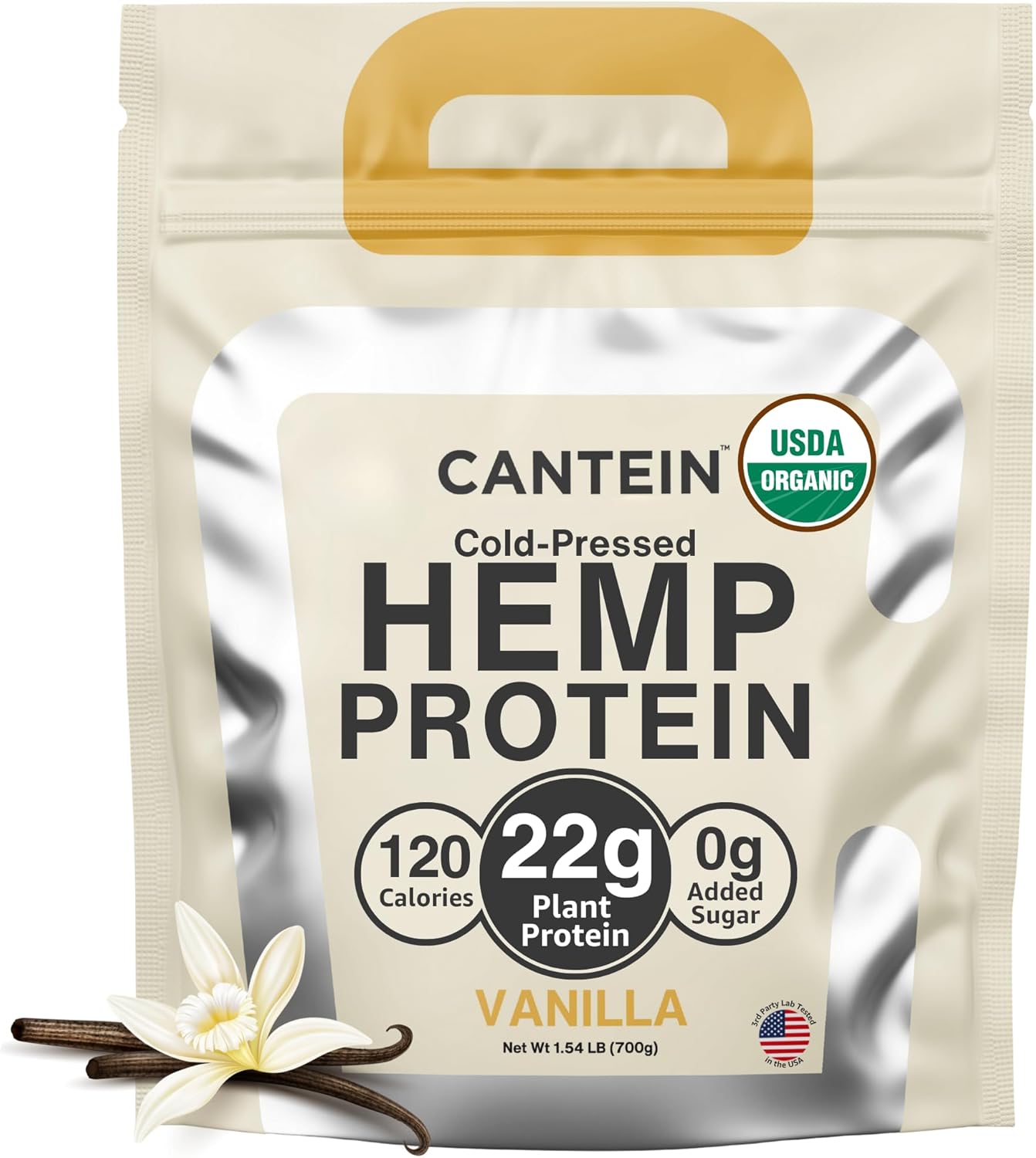 Organic Hemp Protein Powder for Smooth Vegan Protein Shake