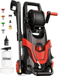Pressure Power Washer 4800PSI w/4 Tips - High-Power Cleaner