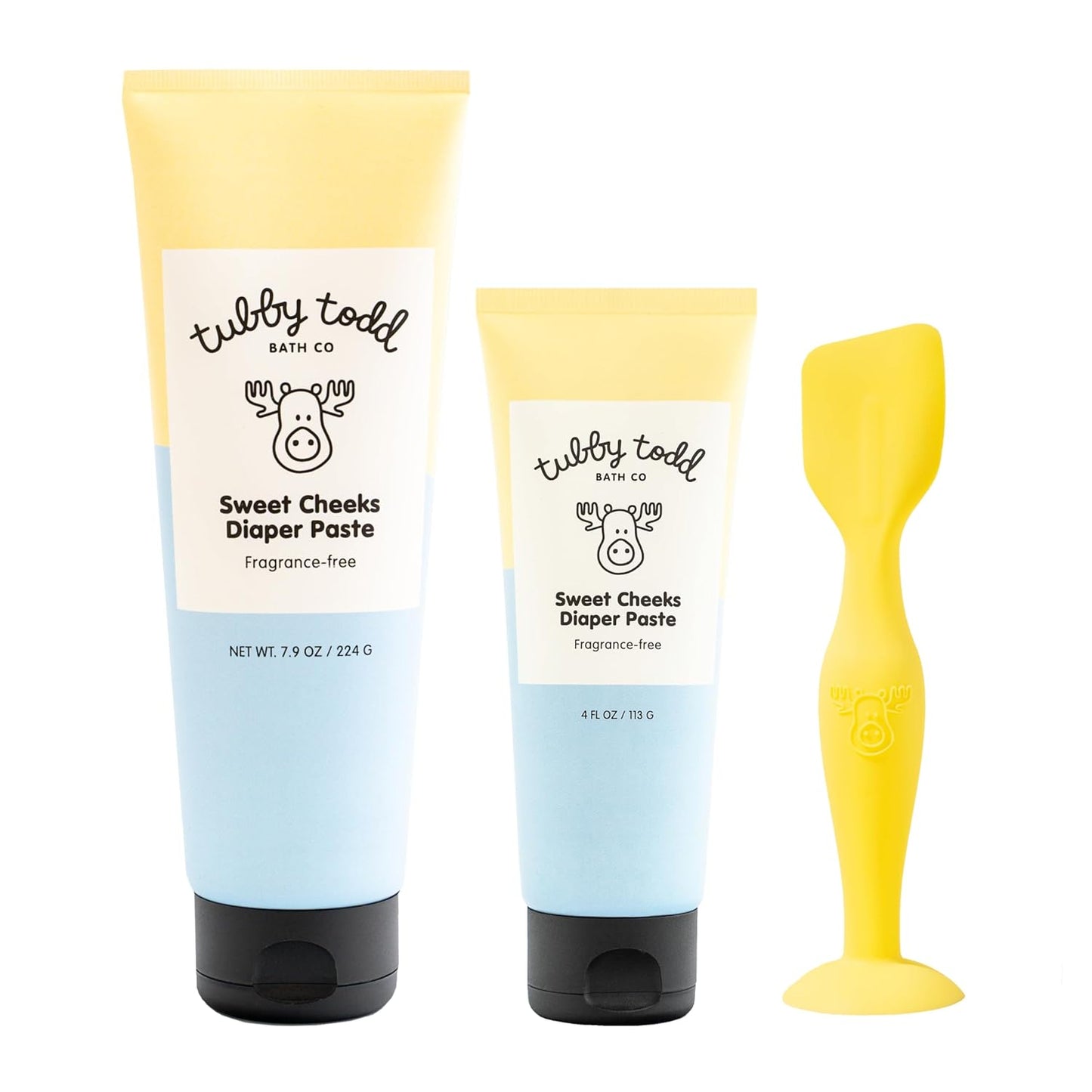 Tubby Todd Sweet Cheeks Diaper Paste for Sensitive Skin Care