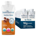 KATE FARMS Organic Nutrition Shake Coffee Flavor - Plant Protein Meal