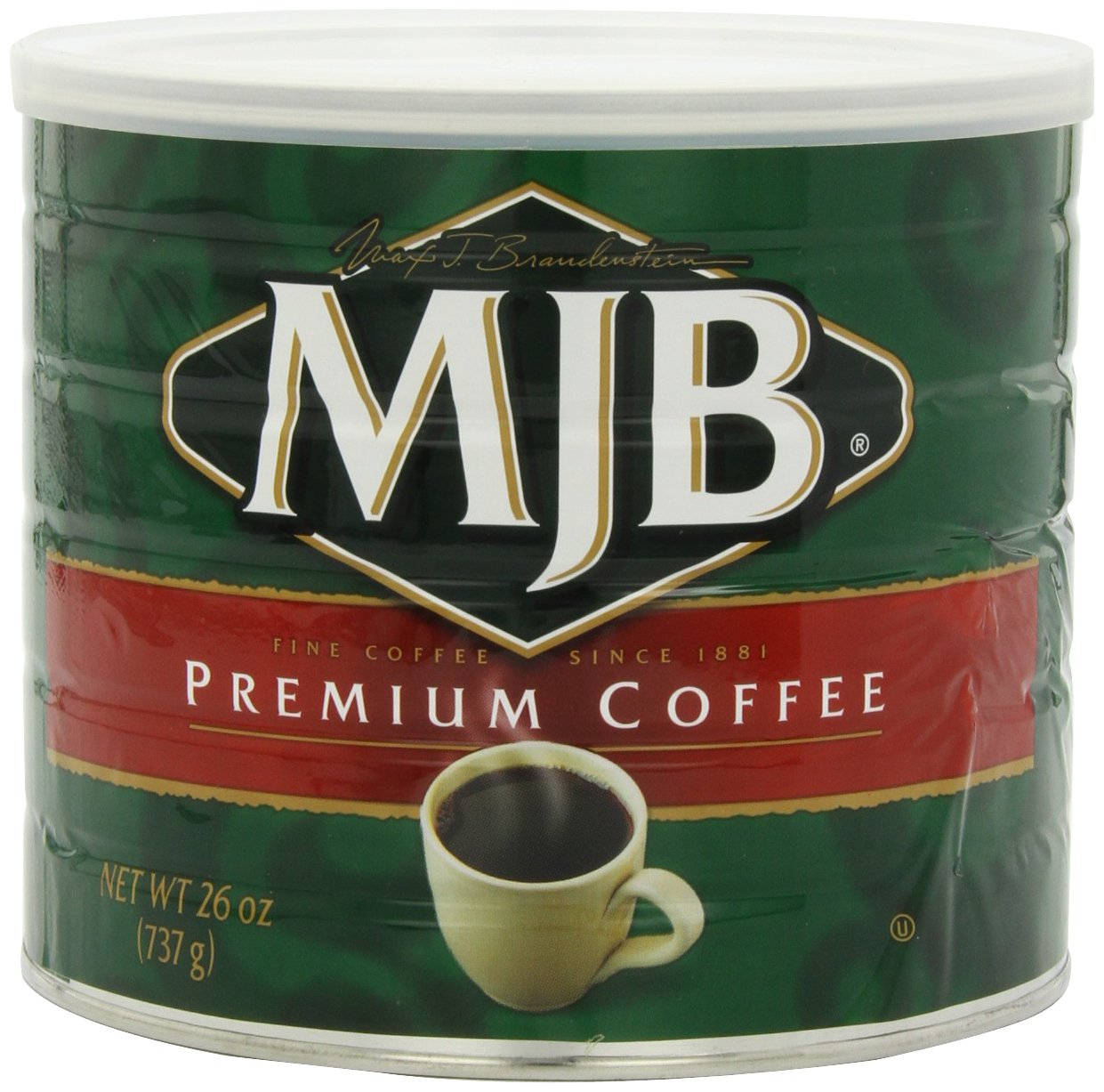Premium Light Roast MJB Coffee, 26 oz