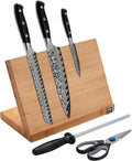 Henckels Compass Damascus 6-pc Magnetic Easel Knife Set - Precision
