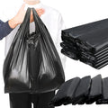 XX Large Black Plastic T Shirt Bags 400 Count - Jumbo 20 x 12 in