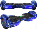 Spider-Pattern Hover Board for Kids Ages 6-12 - Fun Bluetooth Ride