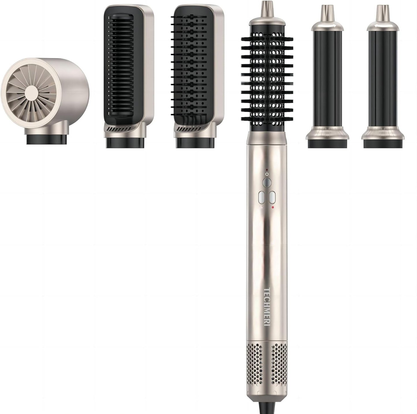 TECHMERI 6-in-1 38m/s Air Styler Brush