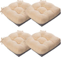 MAGIC ELEPHANT Chair Cushions for Dining Chair Set of 4 - Thick Memory