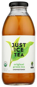 Just Ice Tea Ready To Drink Original Green Tea Unsweetened - Organic
