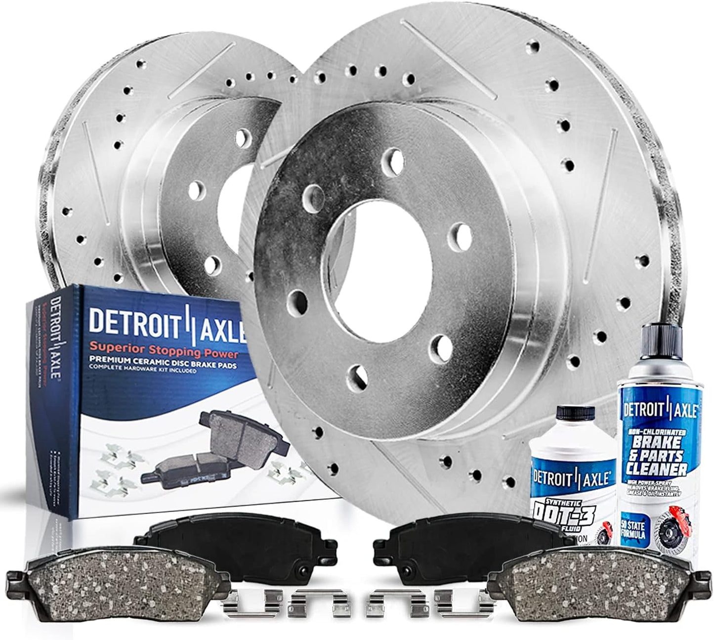 Rear Brake Kit for 2012-2020 Ford F-150 by Detroit Axle