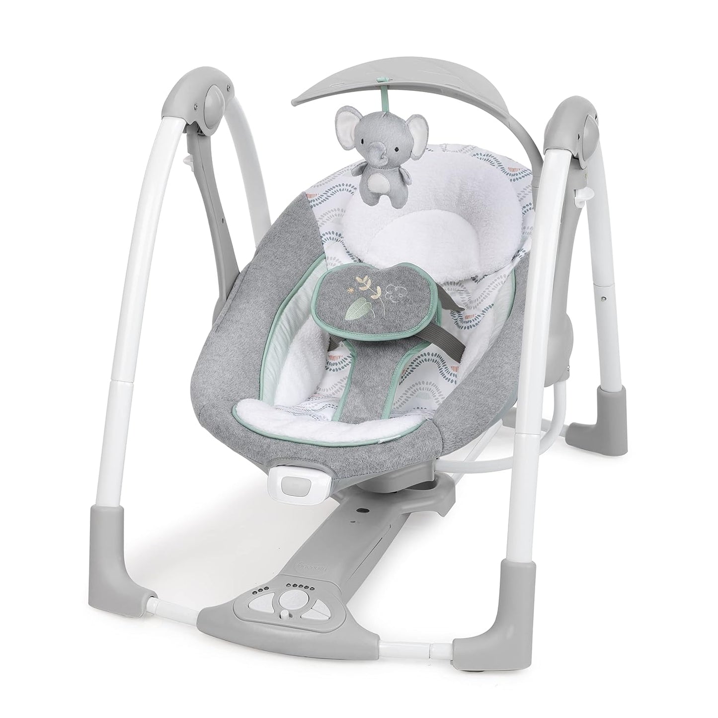 Ingenuity ConvertMe 2-in-1 Compact Portable Baby Swing & Seat
