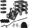 2000LBS Heavy Duty Furniture Dolly & Mover - Heavy Load Moving Tool
