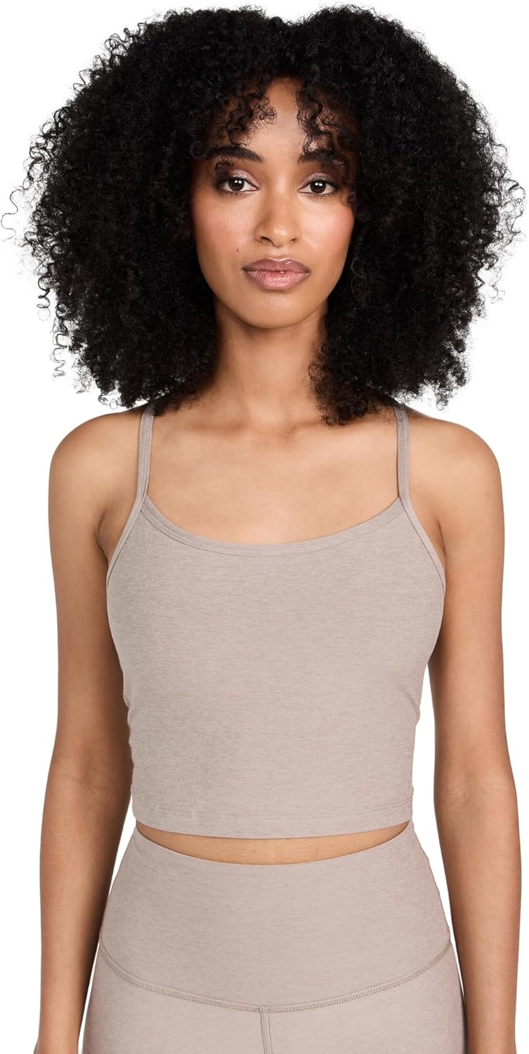 Beyond Yoga Spacedye Slim Racerback Cropped Tank for Comfort