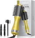 Blow Dryer Brush 10-In Travel Hot Air Brush - Compact Volumizer