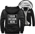 Personalized Logo Zip-Up Hoodie for Women
