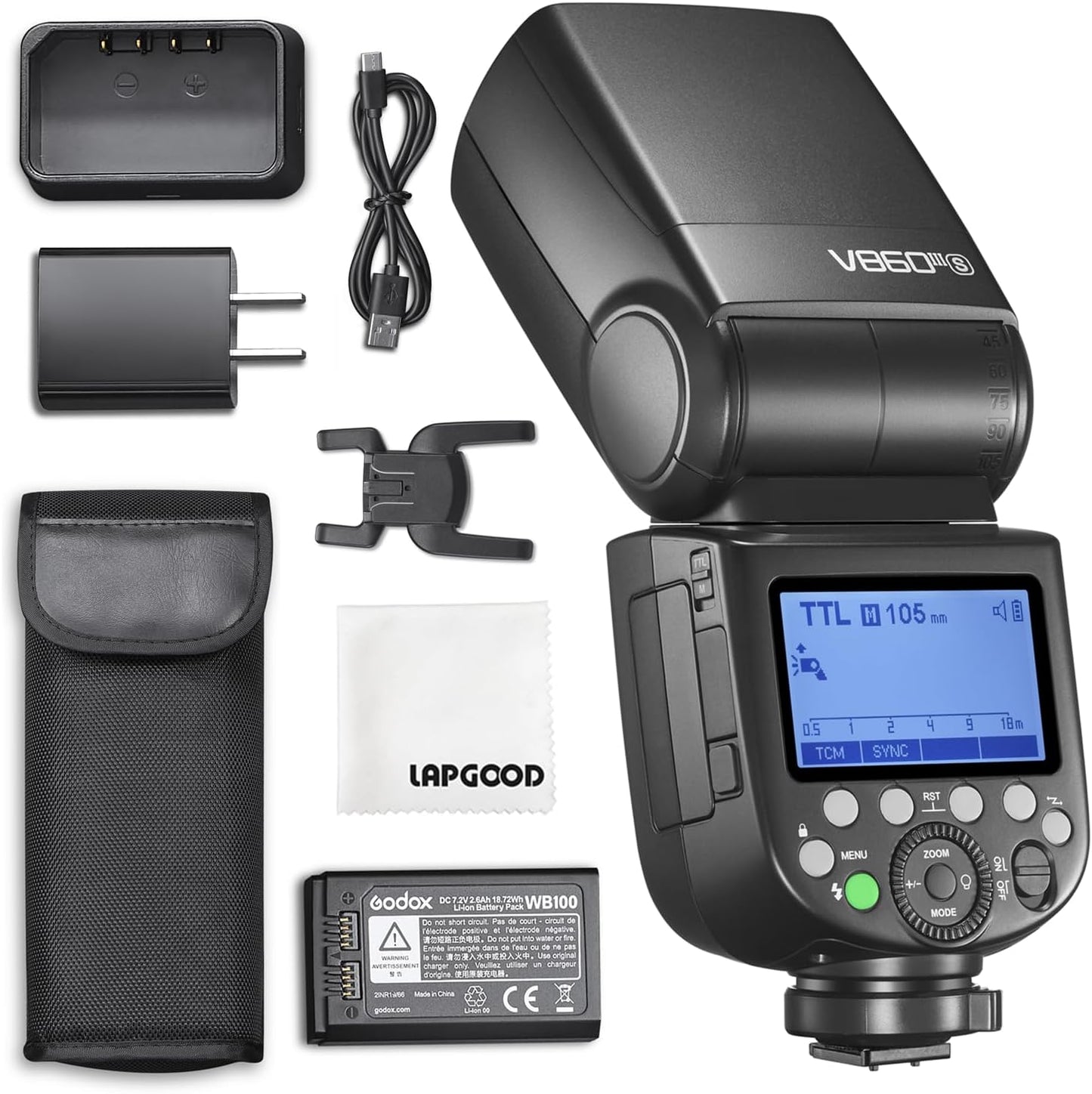 Godox V860 III-S Speedlite Flash for Sony Cameras with TTL