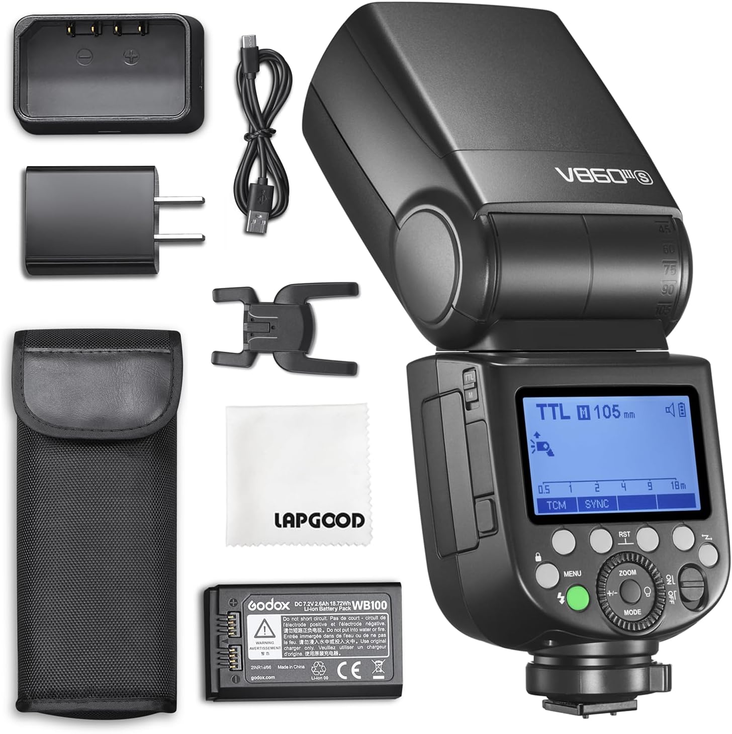 Godox V860 III-S Speedlite Flash for Sony Cameras with TTL