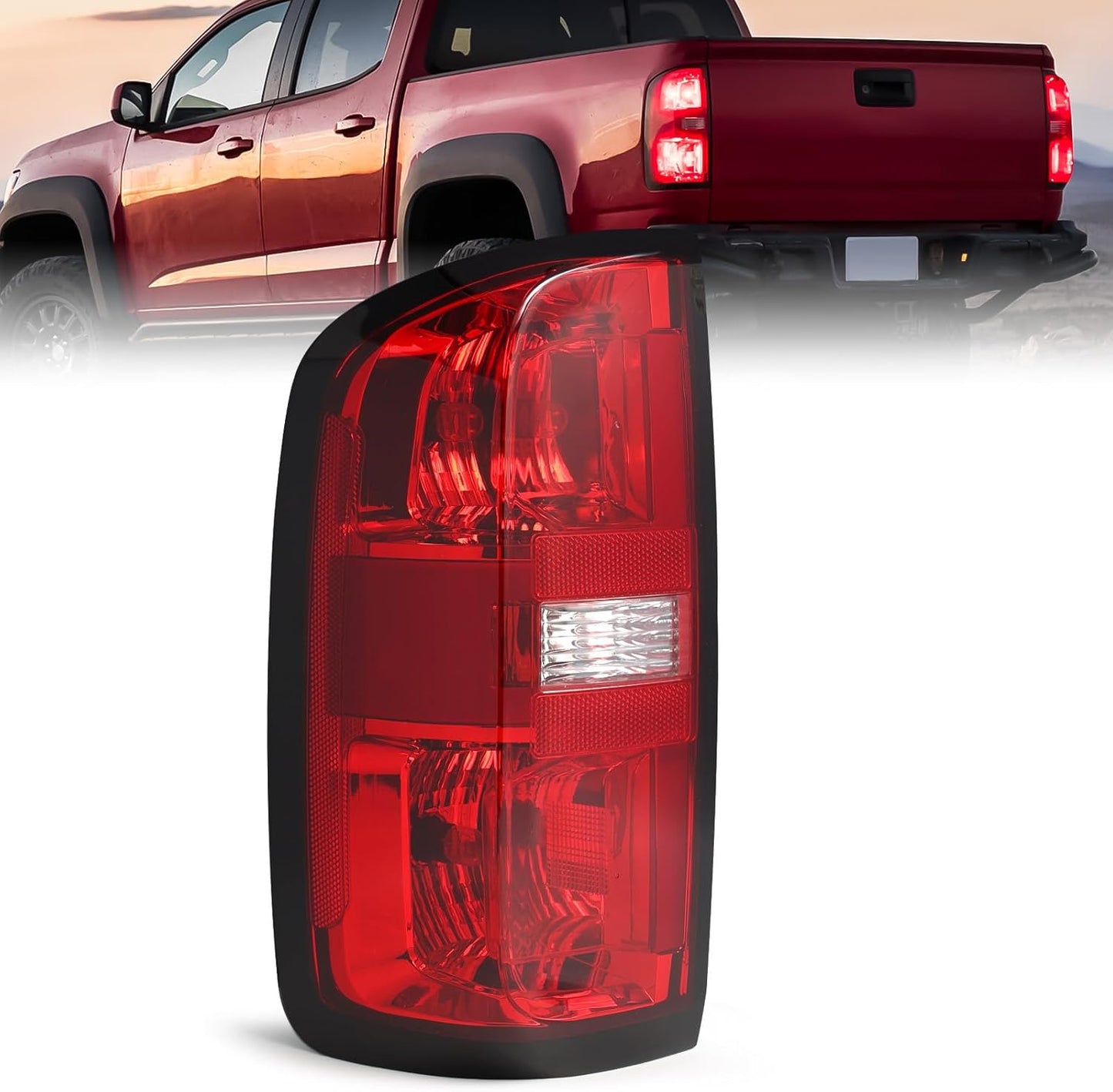 JFN Tail Lights Assembly for 2015-2022 Chevy Colorado Review