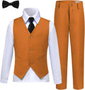 Boys Suits Slim Fit Toddler Tuxedo Suit Set for Teen Boys - Sharp