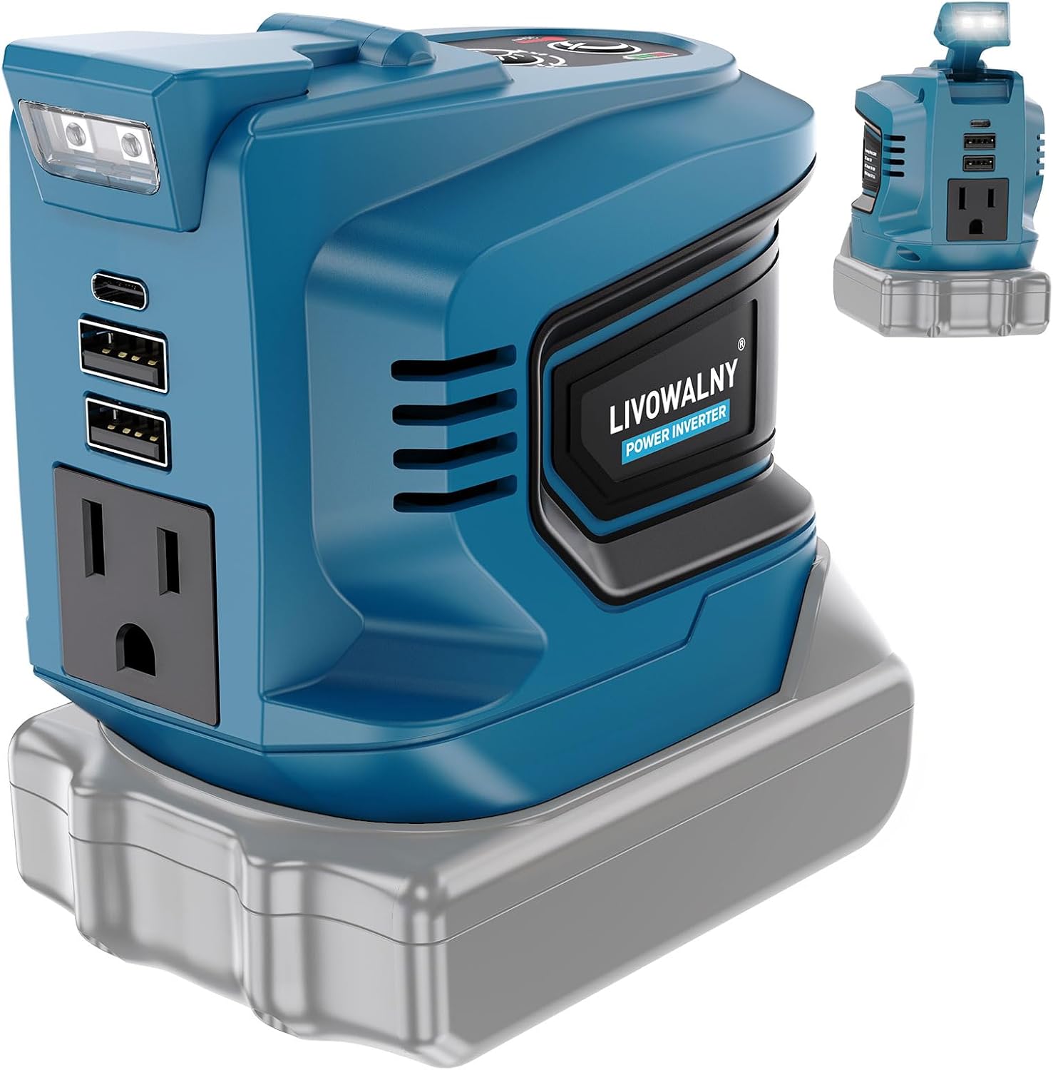 200W Power Inverter for Makita Batteries - Portable Generator