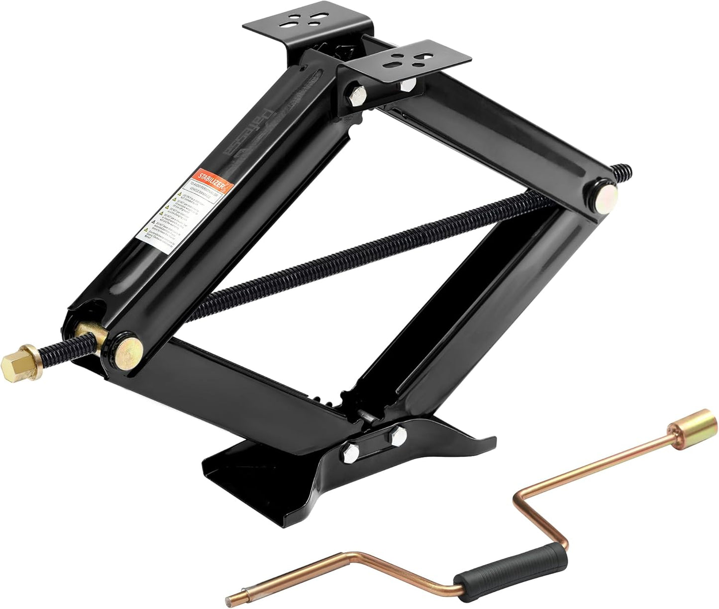 RV Scissor Jack Stabilizer 6500lb Heavy Duty for Trailers