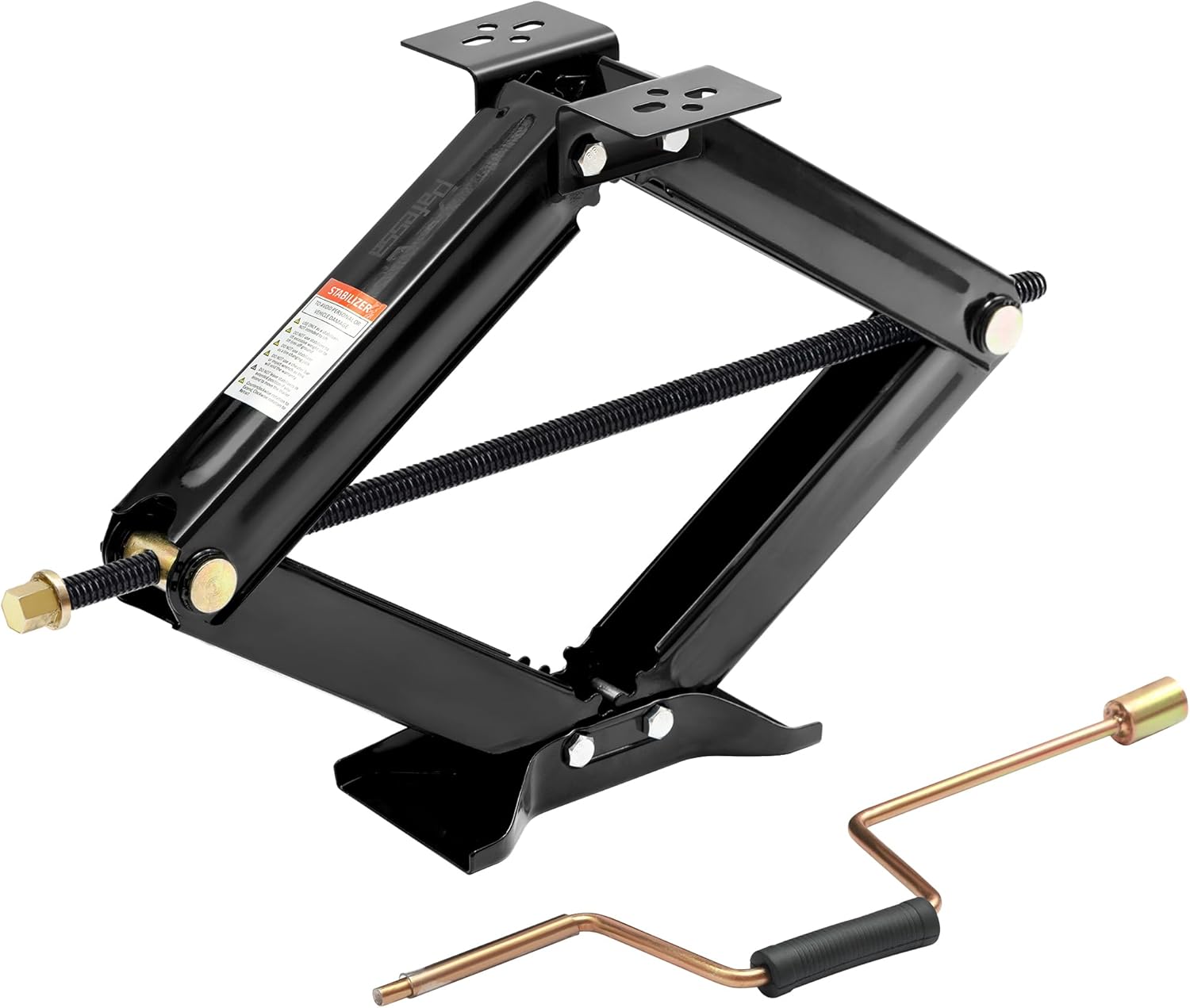 RV Scissor Jack Stabilizer 6500lb Heavy Duty for Trailers