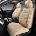Car Seat Covers Full Set Breathable Leather Seat Covers - Comfortable