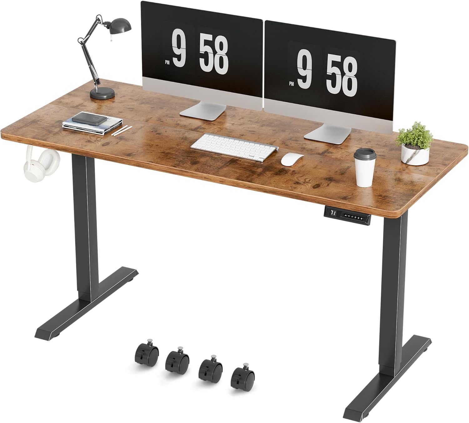 Furmax Electric Standing Desk for Healthy Work Style and Mobility