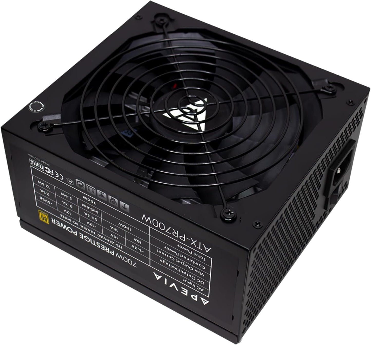 Apevia ATX-PR700W Prestige 700W Power Supply for Gamers