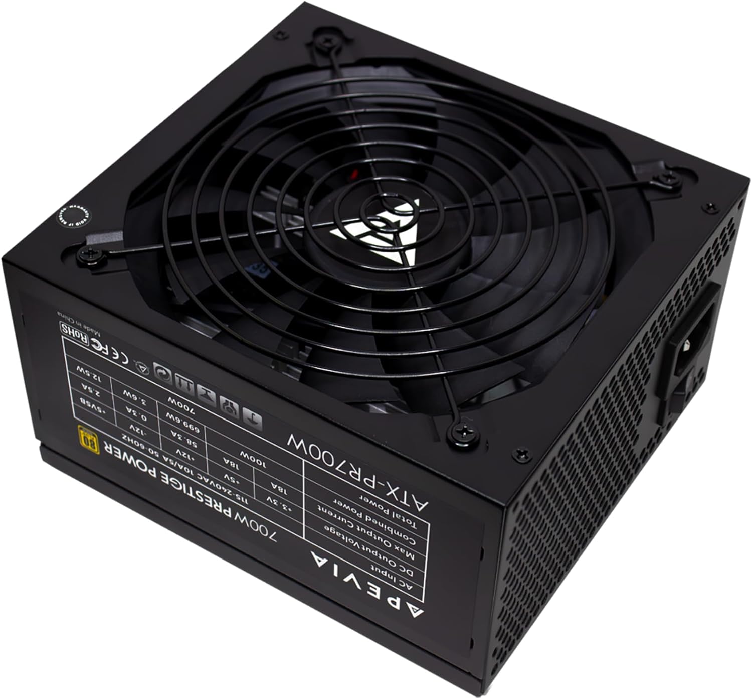 Apevia ATX-PR700W Prestige 700W Power Supply for Gamers