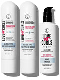 Fragrance Free Curly Shampoo and Conditioner Set for Wavy Hair