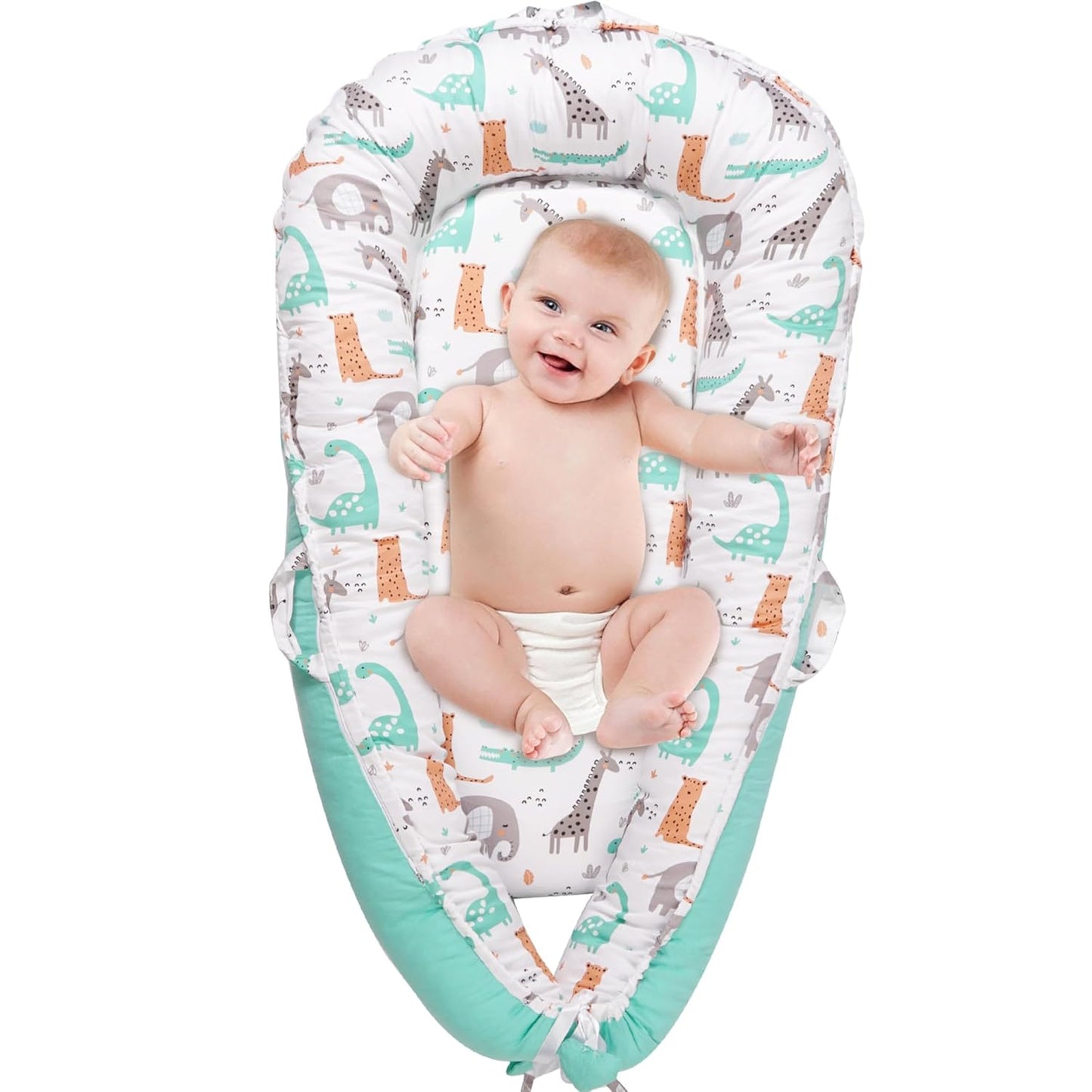 Viviland Baby Lounger for Newborns - Soft & Portable Design